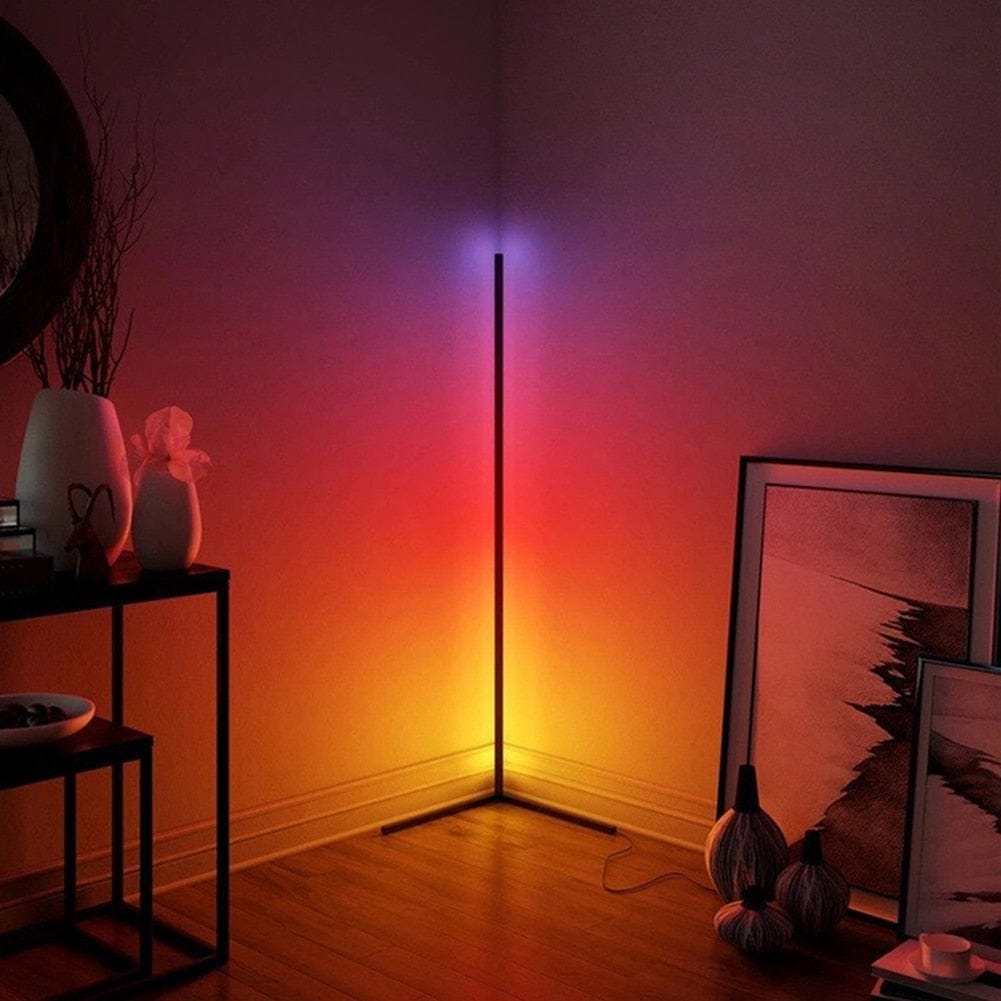 2021 New RGB Corner Floor Lamp Modern Simple WIFI App Control Light BENNYS 