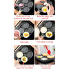 Four-holes Frying Pan Thickened Omelet Non-stick Cookware BENNYS 