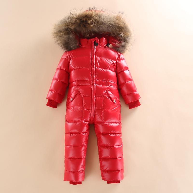 Winter Snowsuit Kids Jacket Outdoor Infant Jumpsuit