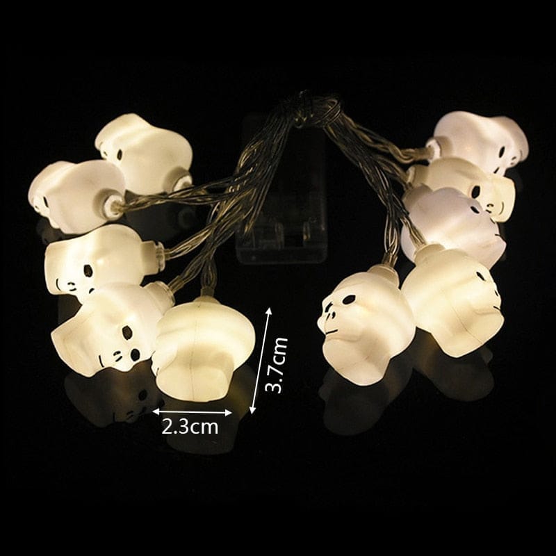 Halloween Pumpkin Ghost Skeletons Bat Spider Led Light BENNYS 
