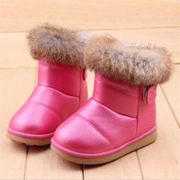 Kids Snow Boots for Girls & Boys Winter Warm Plush Winter Shoes BENNYS 