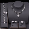Luxury Sparkling Cubic Zirconia Jewelry Sets BENNYS 
