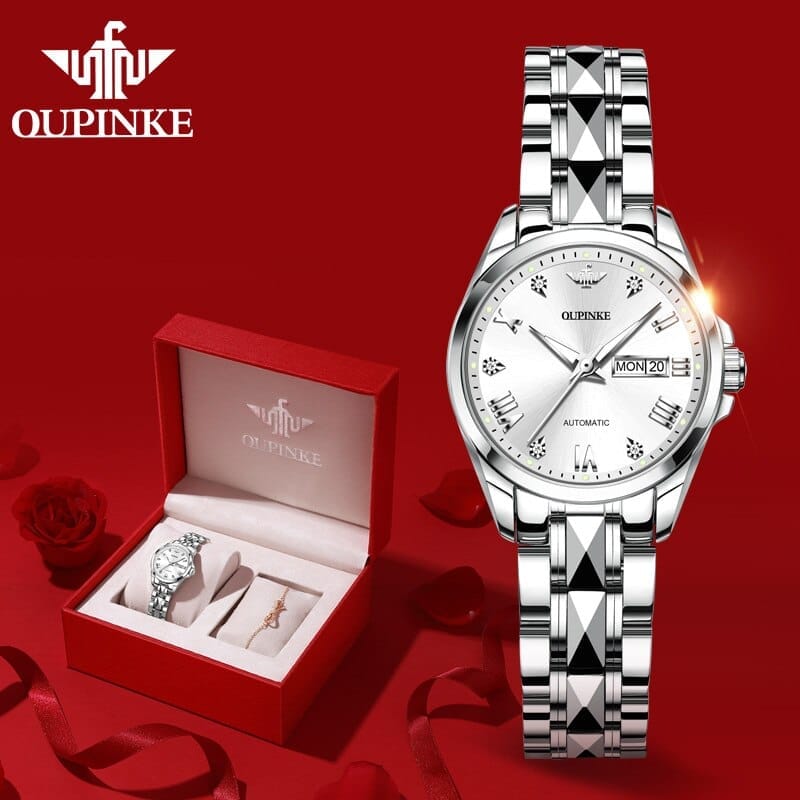 Mechanical Watch Women's Switzerland Luxury Brand Ladies Wrist Watch BENNYS 