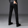Men's Black Slim Jeans Classic Style Business Stretchy Denim Pants BENNYS 