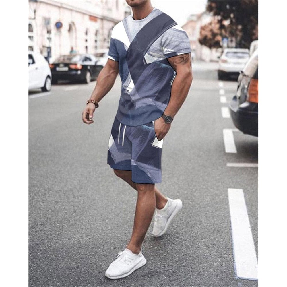 Men's Tracksuit Set Fashion Summer Clothing BENNYS 