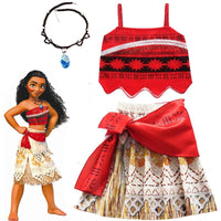 Moana Cosplay Costume for Kids  Princess Dress for Halloween BENNYS 