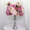 New 35/45/50CM Silk Rose Hydrangea Peonies Artificial Flower Ball Centerpieces BENNYS 