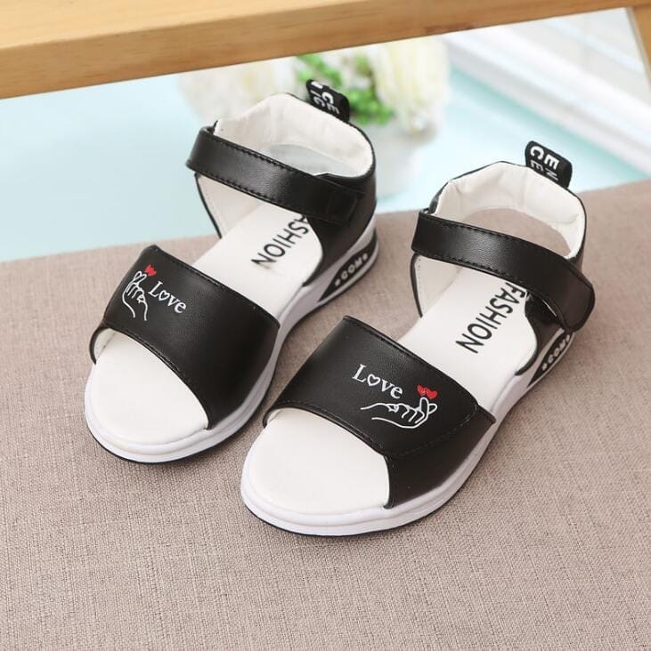 New Summer Girls Shoes Flat Heel Sandals For Kids BENNYS 