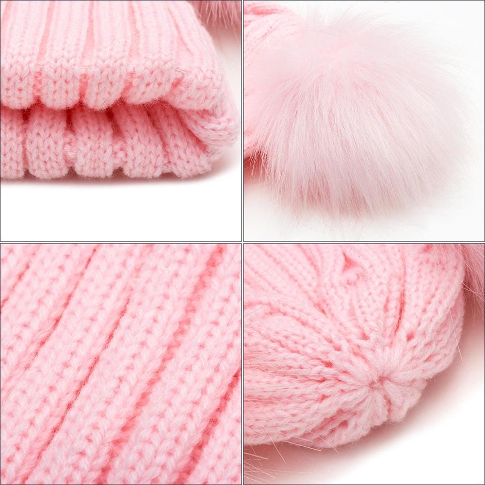 Newborn Baby Winter Hats Kids Warm Knit Beanie Cap BENNYS 