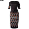 Plus Size Print Party Dress African Dresses For Women BENNYS 