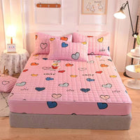 Polyester Fiber Cartoon Printed Bed Sheet  Mattress Cover with Elastic Band BENNYS 