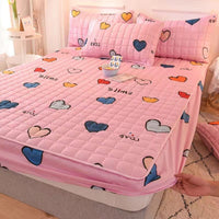 Polyester Fiber Cartoon Printed Bed Sheet  Mattress Cover with Elastic Band BENNYS 