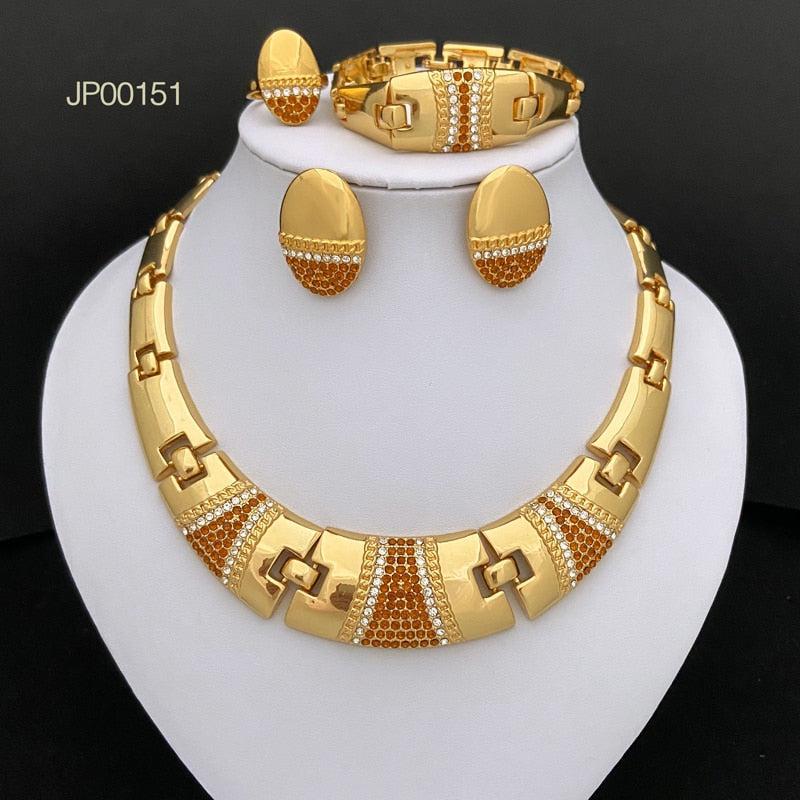 Gold Plated Jewelry Sets For Women