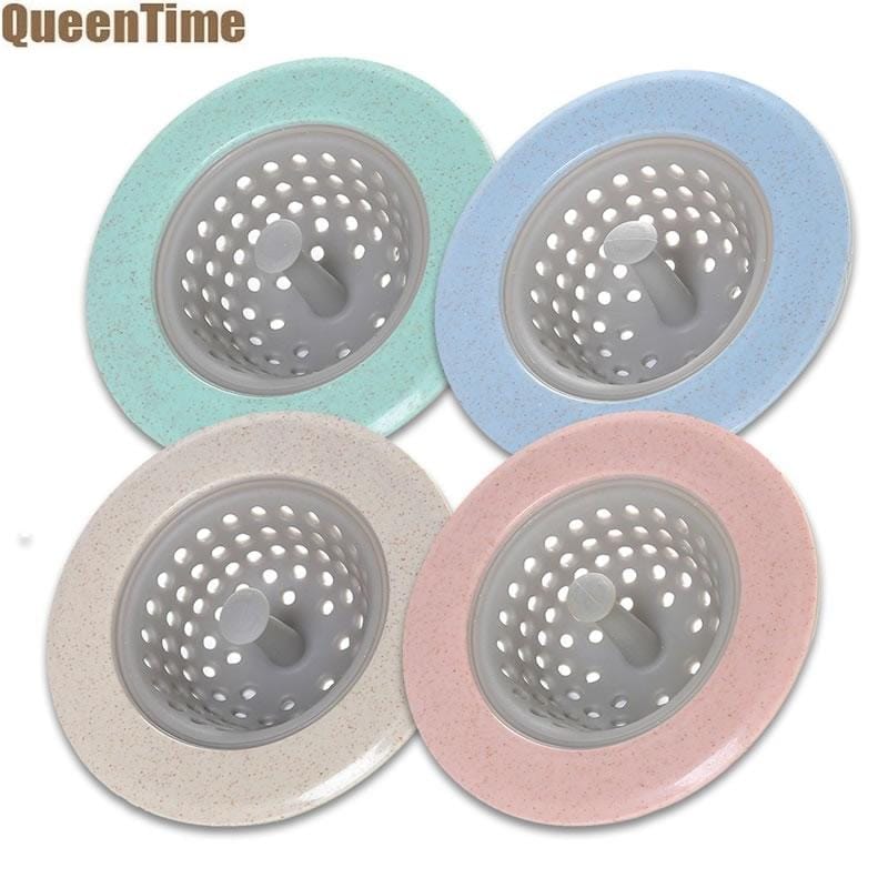 Silicone Sink Stopper Candy Color Drain/ Sink Strainer Bathroom/ Kitchen Filter. BENNYS 