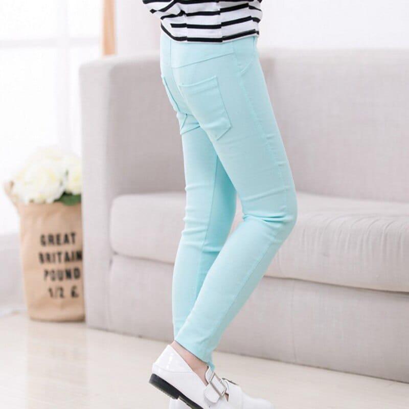 Spring Girls Leggings Baby Girls Clothes Pencil Pants Candy Colors Kids Pants BENNYS 