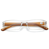 Ultralight Rimless Transparent Reading Retro Vintage Glasses BENNYS 