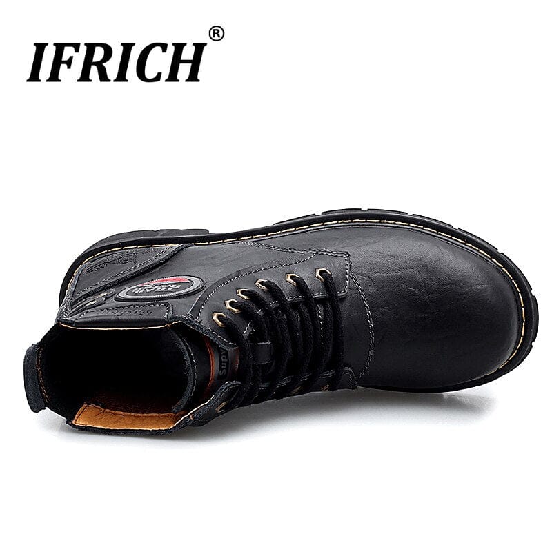 Winter Stilettoes Working Boots For Men Black  Casual Shoes BENNYS 
