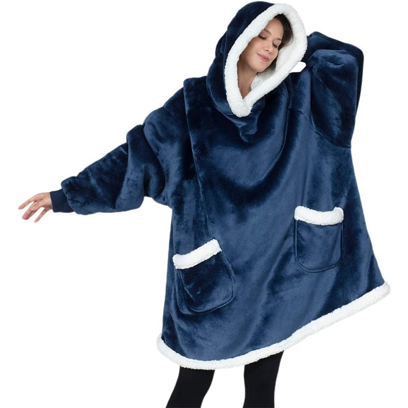 Winter TV Hoodie Blanket Winter Warm Home Clothes Women Men Oversized –  Bennys
