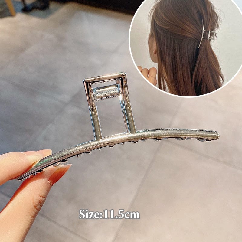 Women Geometric Hair Claw Girls Clamps Fashion Metal Hair Clip BENNYS 