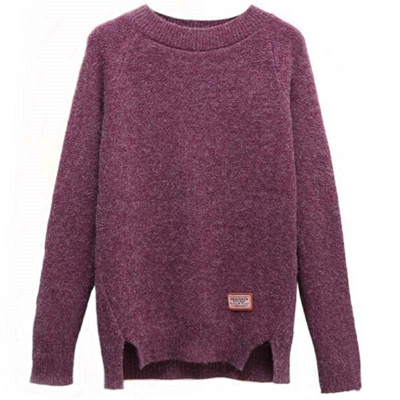 Women Sweaters And Pullovers Autumn Winter Long Sleeve Knitted Sweater BENNYS 