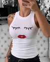 Women T-shirt 2020 Newest Summer Leopard Butterfly Printed Tank Tops BENNYS 